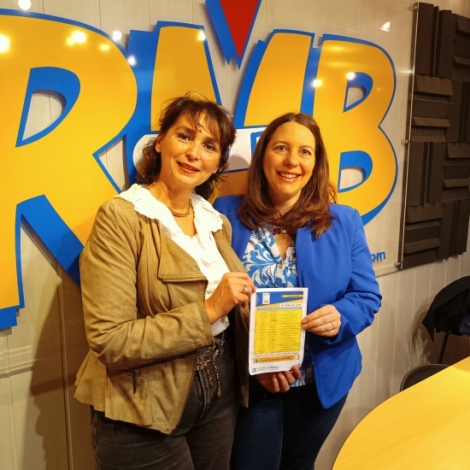 Magali Lofi et Sylvie Lasseur du Lions Club Montluon Concordia pour la vente solidaire des soupes des chefs samedi 15 novembre place Piquand