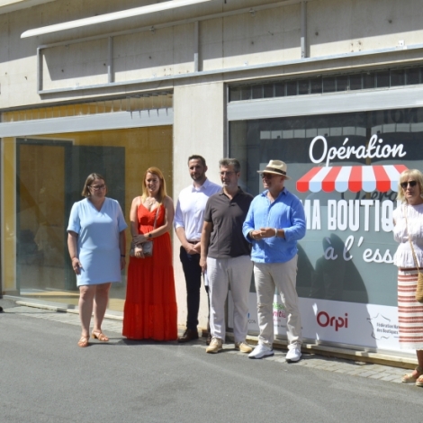 Pour tester sans contraintes une activit commerciale dans des locaux au pied du Chteau des Ducs de Bourbon, l'opration 