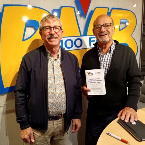 Prsentation du Forum Sport Sant Sniors qui a lieu ce jeudi 12 juin 2025 dans le parc des Ilets