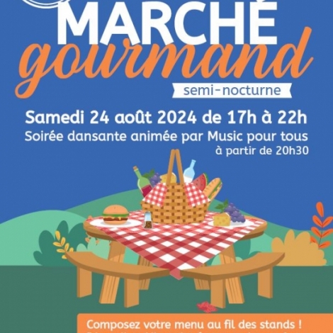 Prsentation du march gourmand et du concert prvus ce week-end  Nris-les-Bains