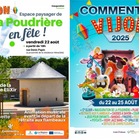 Programme charg et trs festif pour le Vijon  Commentry ce week-end