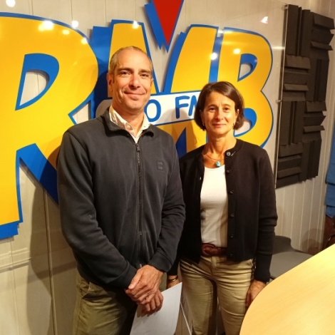 Stphanie Dechaud et Nicolas Godignon de l'association Alliance la Loue