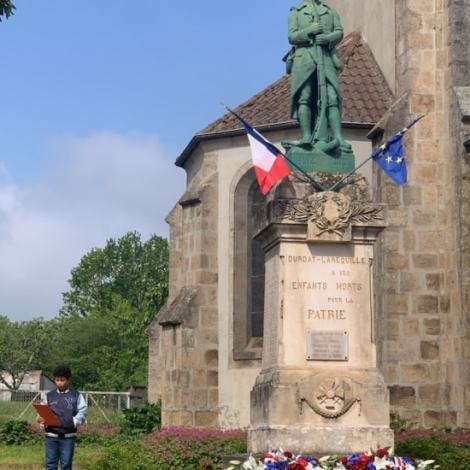 Un de nos journalistes en herbe relaie la parole d'anciens combattants pour la commmoration du 8 mai 1945