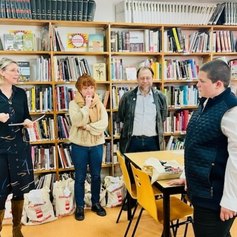 Un des journalistes en herbe d'Emile Mle, Alexis, a t rcompens pour sa chronique sur le pt aux pommes de terres